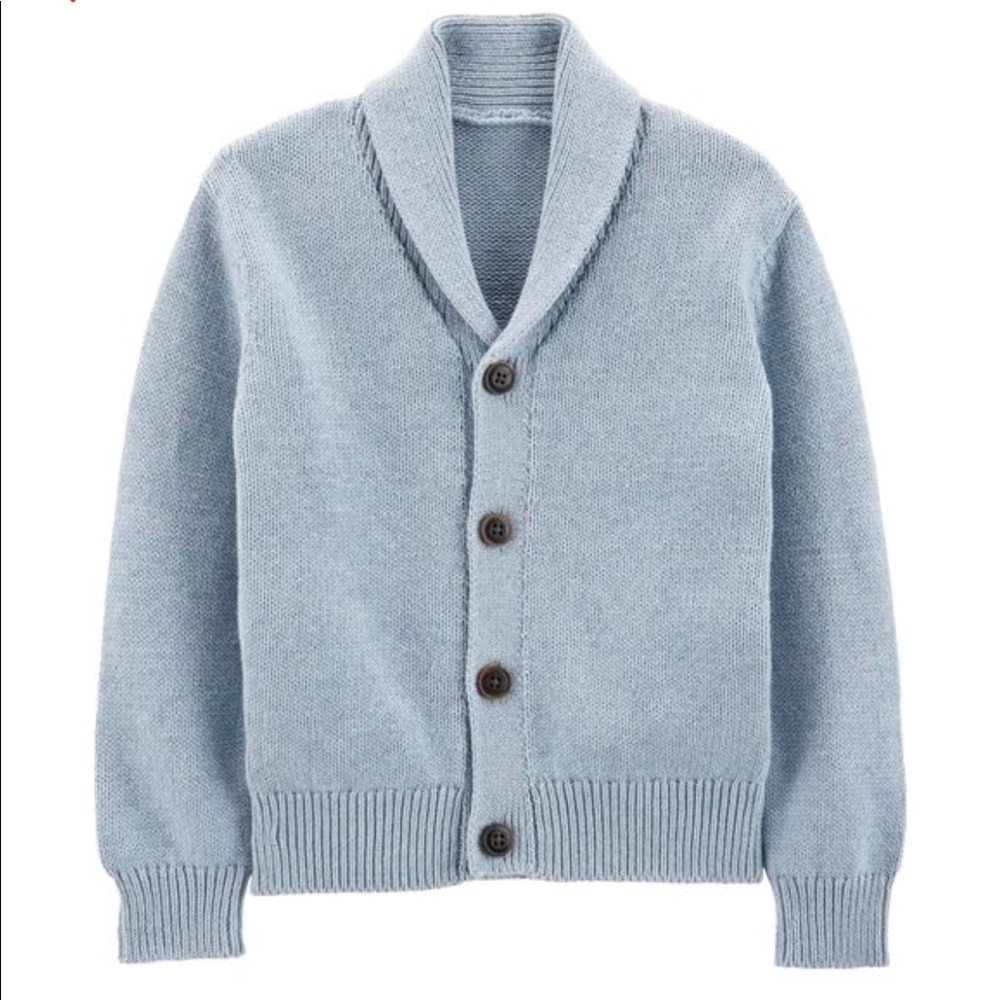 Oshkosh b’gosh shaw collar cardigan Sz 14